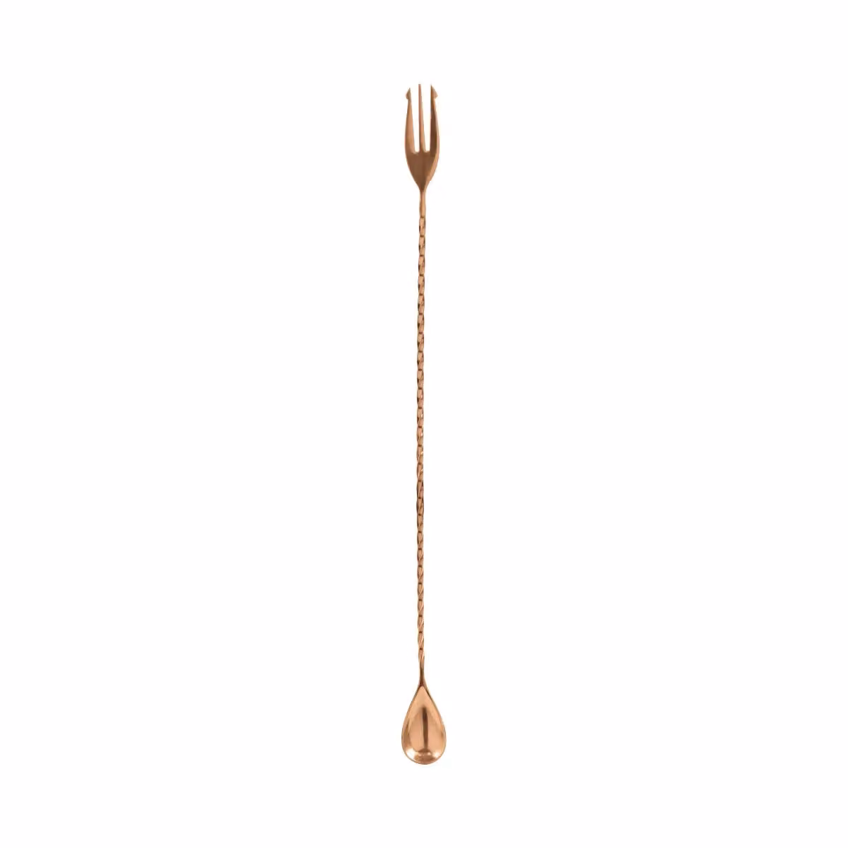 Cucchiaio/forchetta miscelatore rame antique Paderno, 30cm