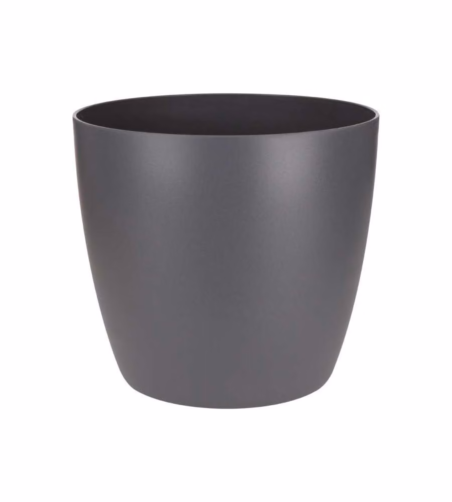 Elho Vaso Brussels - Nero - Diametro 22 cm