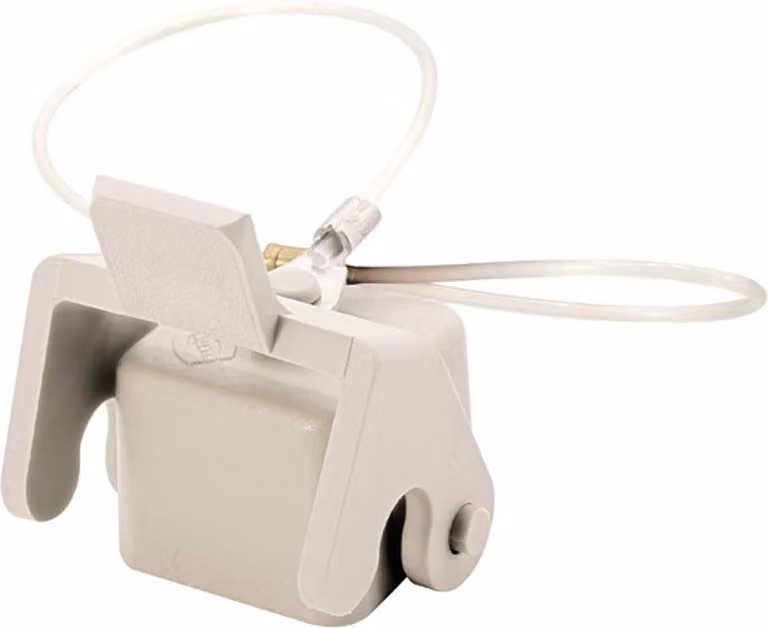 HARTING Cappuccio protettivo 3A in plastica con 1 staffa per la parte superiore Sicurezza anti-perdita con grande anello con montato