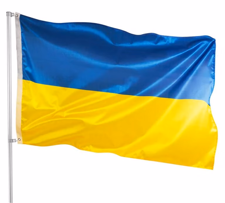 PHENO FLAGS Bandiera Ucraina Premium 90 x 150 cm Bandiera ucraina