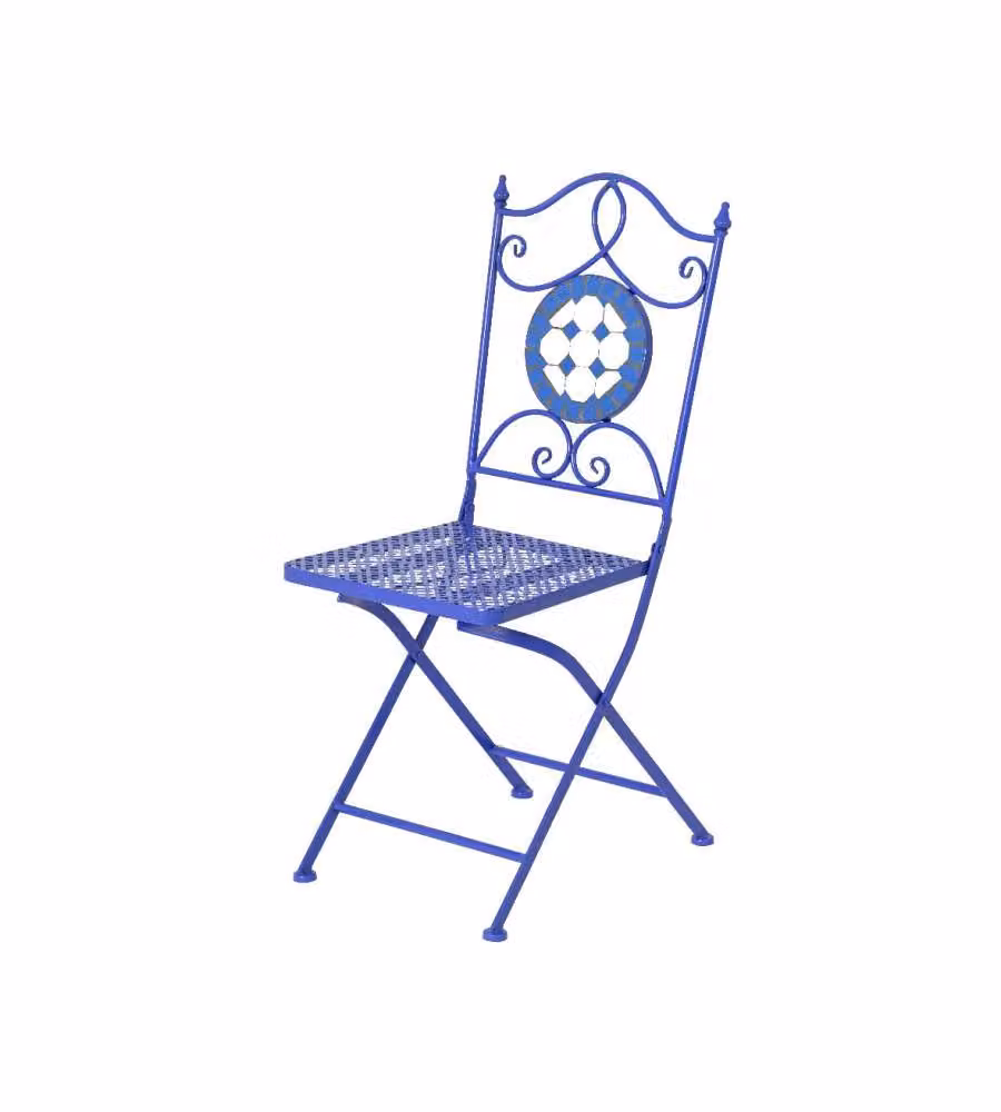 Sedia Riviera con mosaico