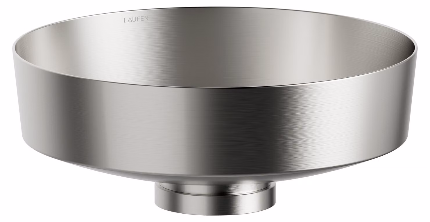 LAUFEN RIVO Cuvette de lavabo, ronde, sans trou pour robinet, sans trop-plein, 400x400x147mm, H512RO41541121, H512RO41541121