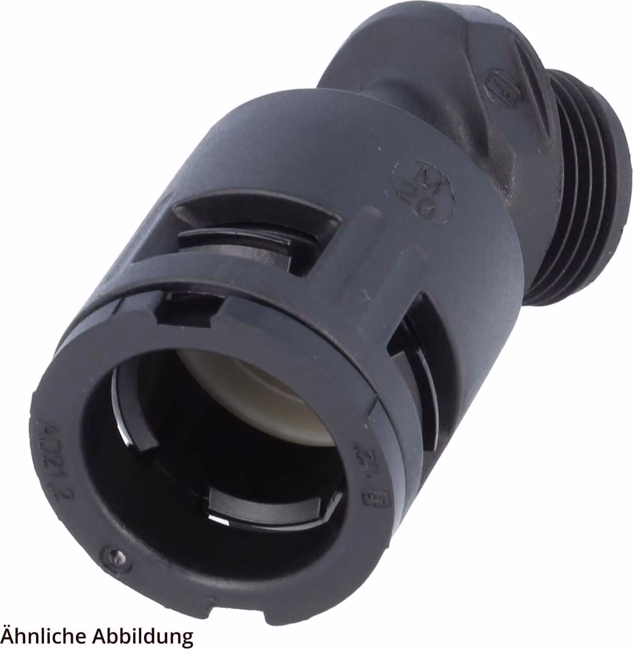 FLEXA RQB45-P Raccordo rapido a 45 gradi con filettatura PG36x1,588 per tubi con diametro esterno di 42,5 mm, alta tenuta