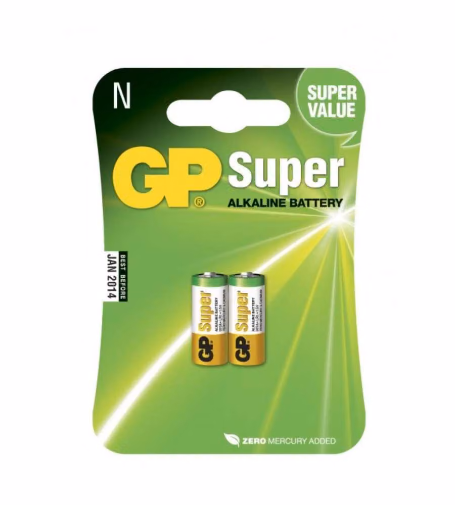 910A-U2 / LR1 - Batteria Super Mini Stilo N/LR1 (Blister 2 Pezzi)