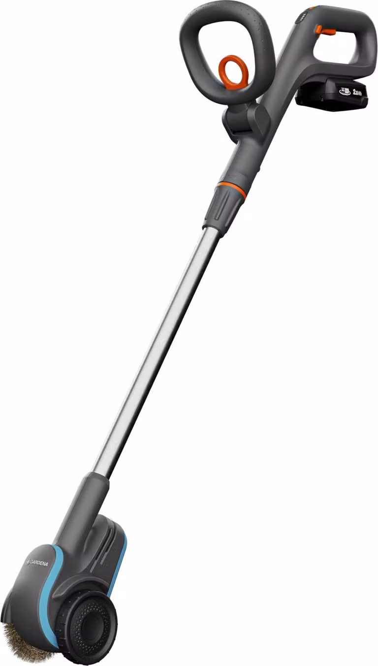 Gardena spazzola a batteria Easy- Weed 1800/18V P4A pronta all'uso