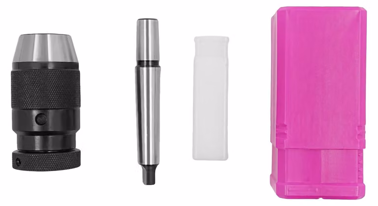 Set di mandrini, compatibile con MT2, resistente acciaio 40Cr, argento