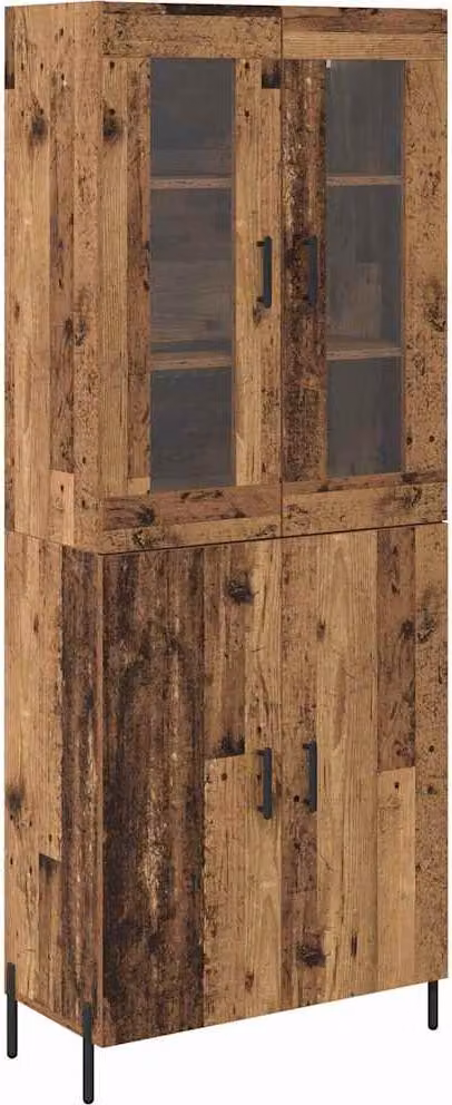 Credenza Legno vecchio 69,5 x 34 x 180 cm Legno multistrato