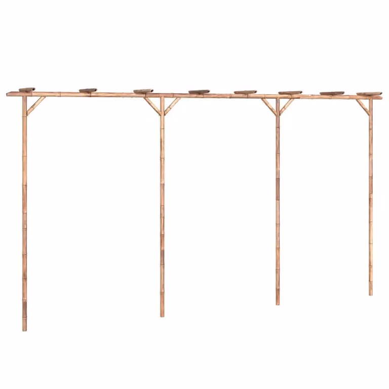Pergola in Bambù 385x40x205 cm