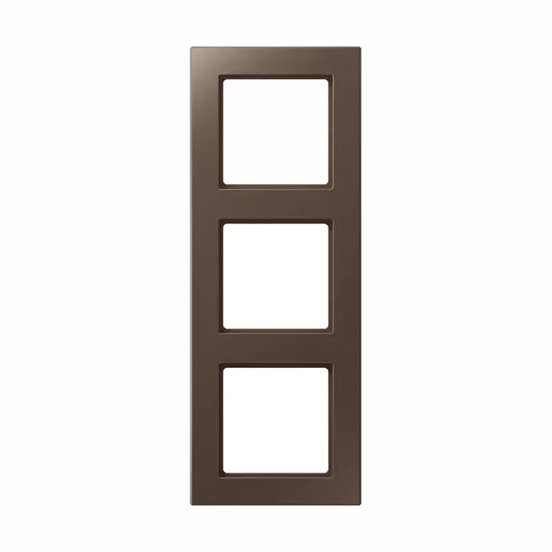 Cornice Jung a 3 prese moka AC 583 MO AC583MO