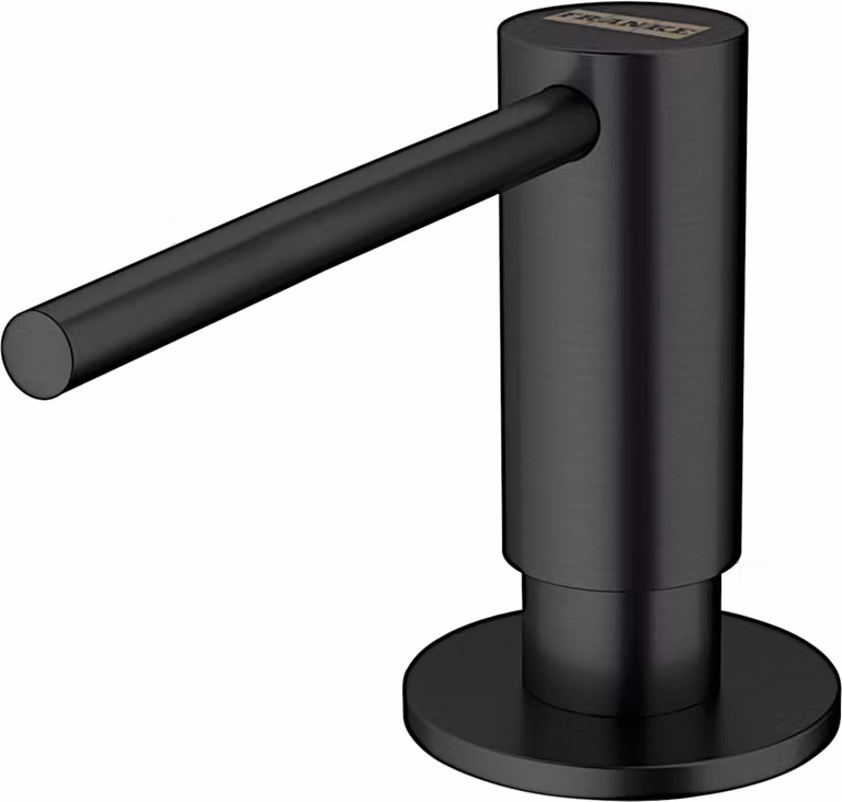 FRANKE Distributore di detersivo ATLAS in acciaio inox INDUSTRIAL BLACK con volume di riempimento di 350 ml / Dispenser / Distributore di sapone / Accessori