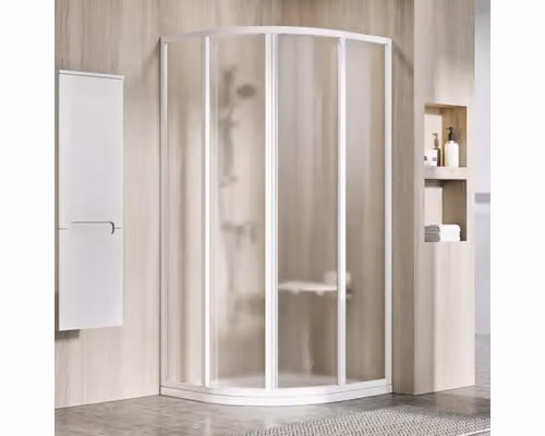 Cabina doccia RAVAK SKCP4-80 195 doppia porta bianco+grape 3114O102ZG