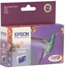 Cartuccia per stampante Epson Serie Colibrì Magenta chiaro C13T080640