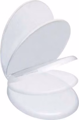 Sedile WC Slow Close Domus MDF Bianco 5 Pezzi Coprivaso Copriwater 5 Pezzi