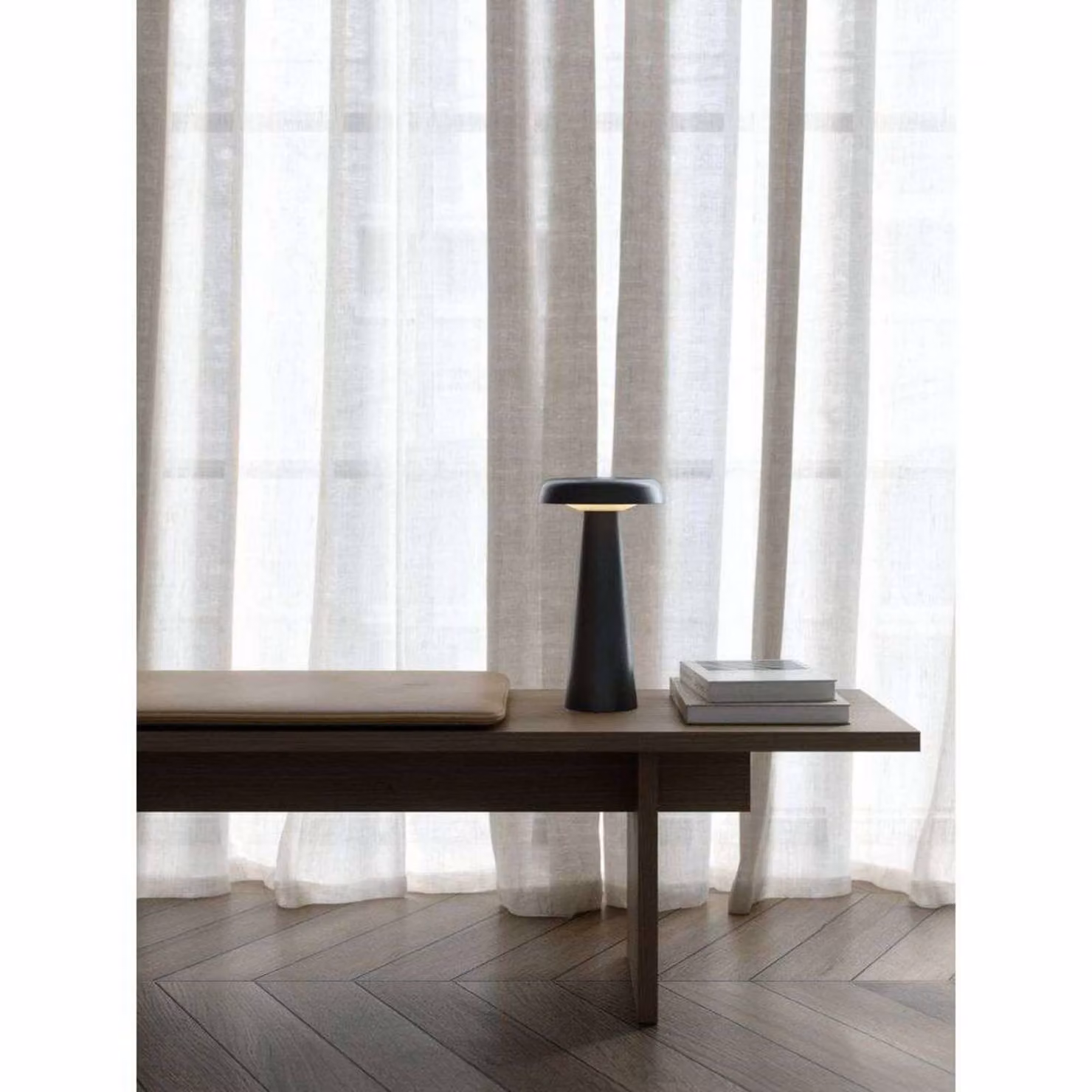 DFTP by Nordlux Lampada LED da tavolo Arcello dimming, antracite Arcello, dimmerabile, Nero, Soggiorno / Sala da pranzo, Metallo, Moderno