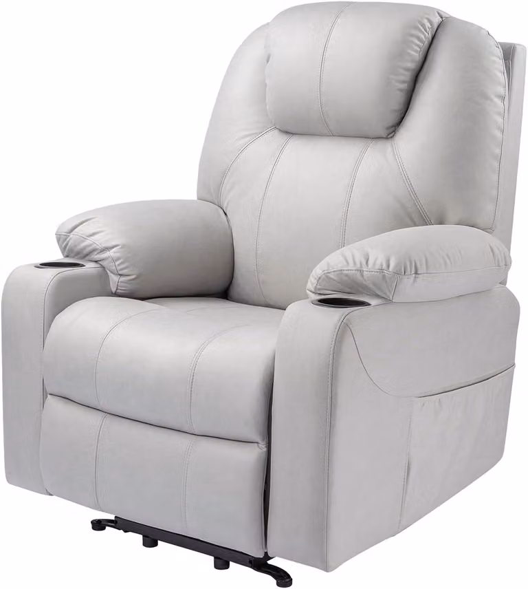 Poltrona reclinabile elettrica - Poltrona con sollevamento elettrico - Poltrona regolabile - Poltrona relax