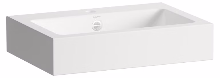 LAUFEN CLASSICS lavabo, rectangulaire, 1 trou pour robinet, avec trop-plein, 585x405x135mm, blanc brillant, H510CL30001041, H510CL30001041