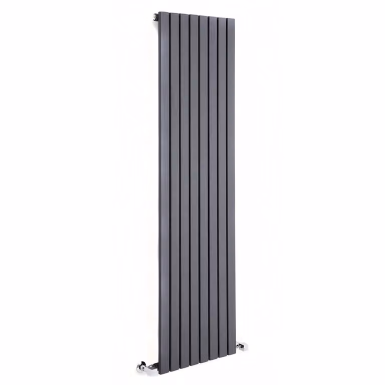 Radiatore di Design Verticale Antracite - 1600 x 472mm - 900W - Sloane