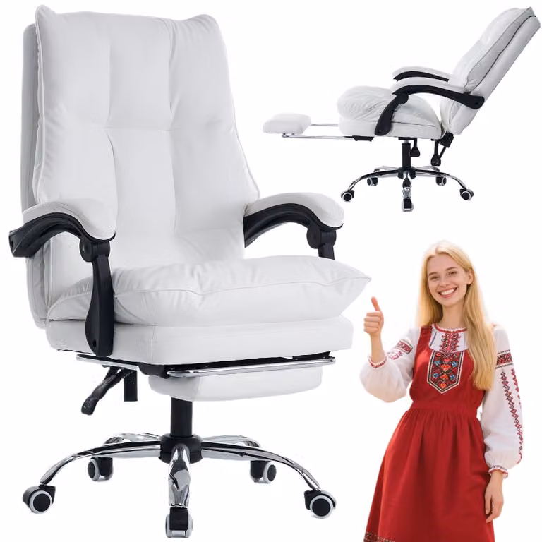 Sedia da ufficio - Sedia da gioco - Sedia girevole - Sedia da scrivania - Design ergonomico