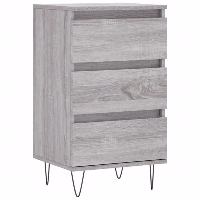 Credenza Grigio Sonoma 40x35x70 cm in Legno Multistrato