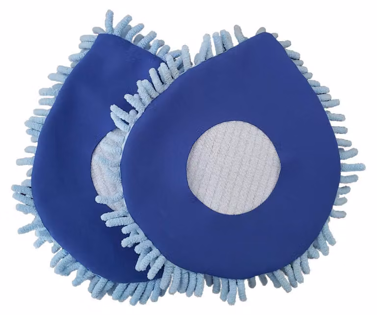 Set di 2 panni in microfibra – lavabili, per pareti e soffitti