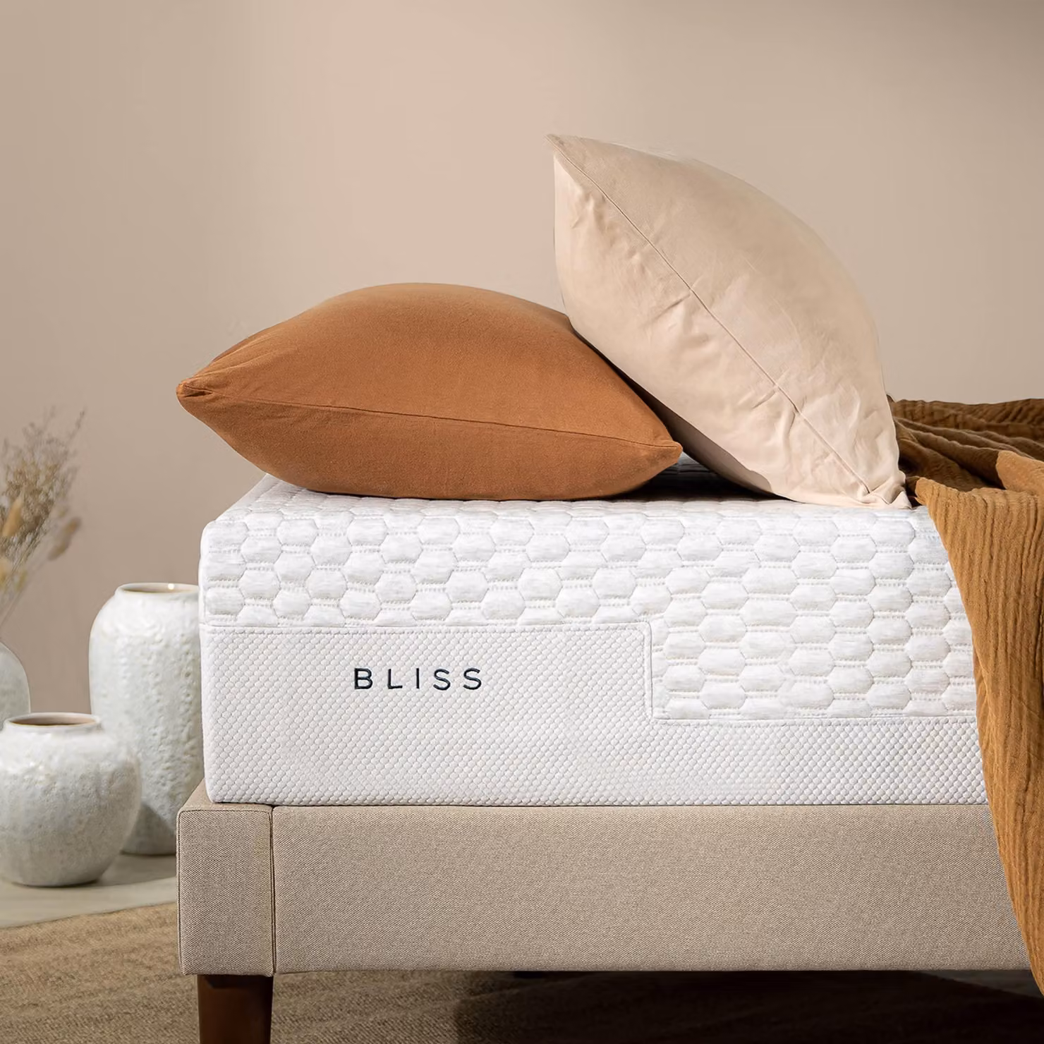 Materassi in memory foam, dimensioni 120x190 cm, con effetto rinfrescante, antibatterici, colore bianco