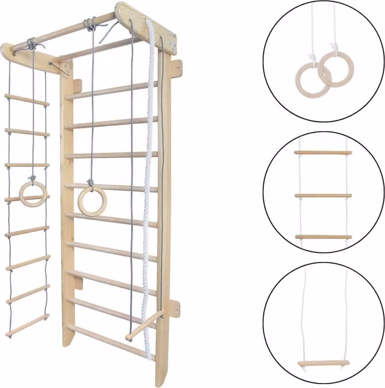 Barre da parete in legno Numi, per la camera dei bambini