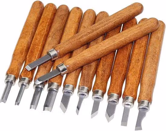 Set di seghe da 12 pezzi - Utensili per il taglio del legno - Set di seghe per principianti - Seghe in acciaio - Con custodia inclusa - Lavorazione del legno