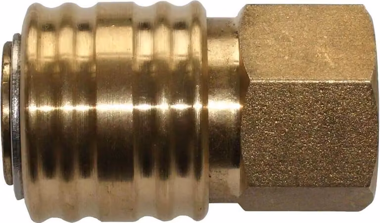 Acciaio SW 25078L Attacco rapido per aria compressa, filettatura 3/8' femmina