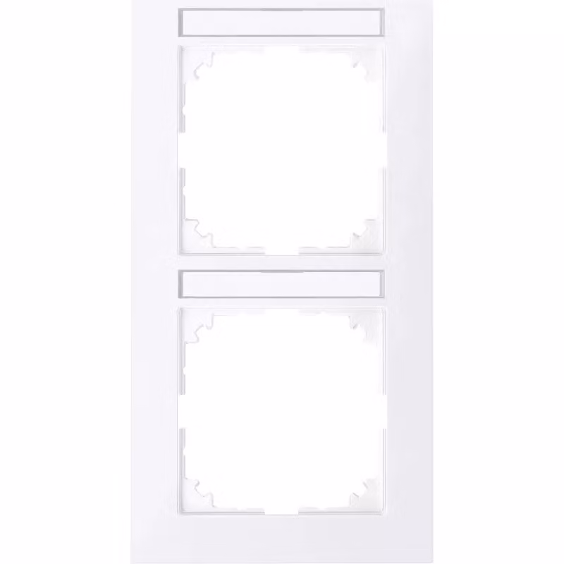 MERTEN MEG4022-3625 Telaio 2 ingressi M-Pure bianco attivo