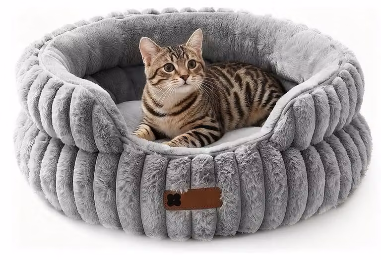 Cuccia morbida per cani e gatti di piccola e media taglia