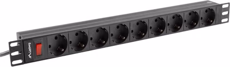 Lanberg Rack Power Strip 19 Pdu 1U 9X Shuko