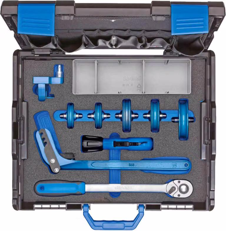 Set di curvatubi manuali Gedore in scatola di montaggio, metrico, 10 pezzi 243100