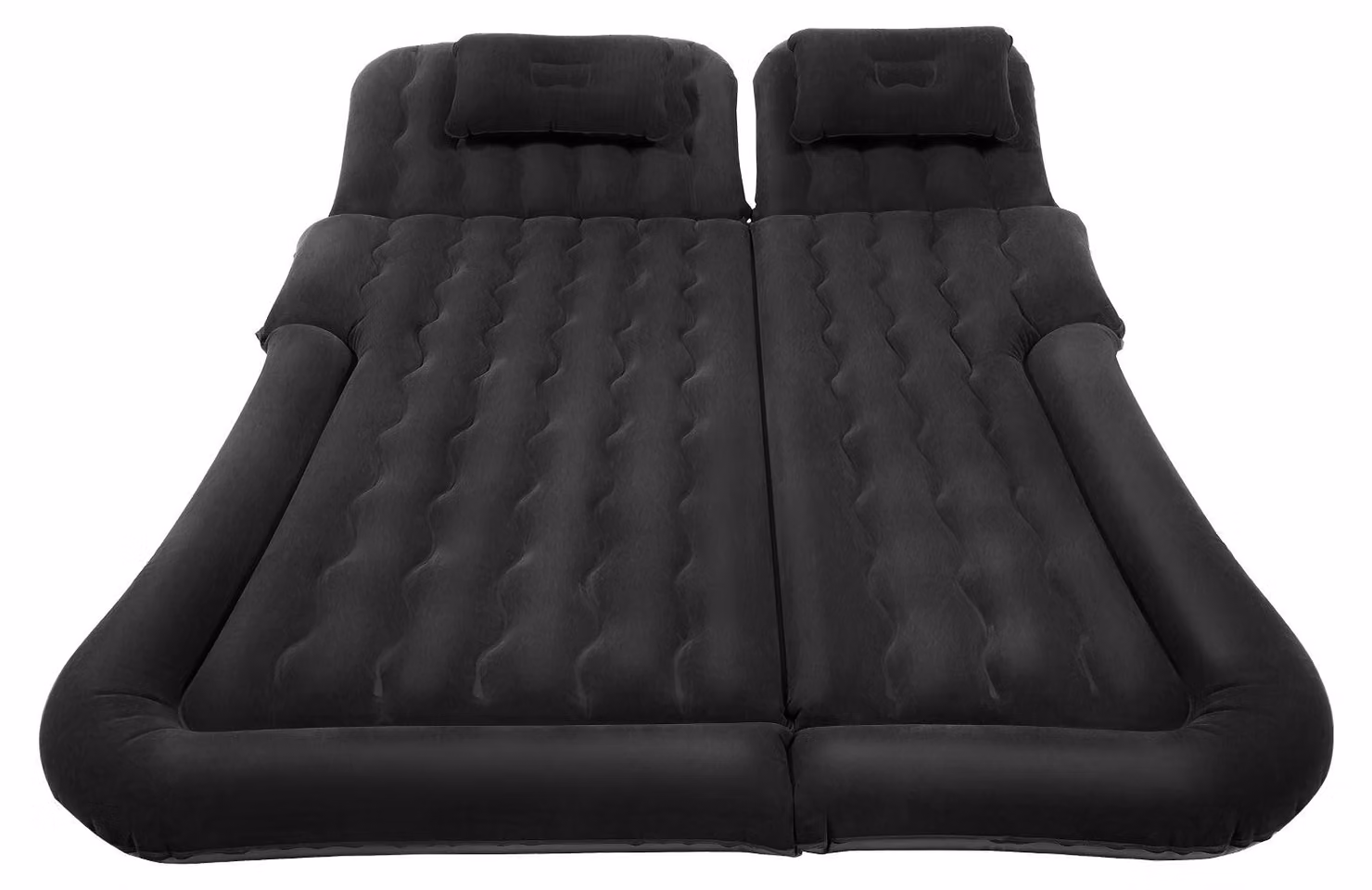 Materasso ad aria, materiali resistenti, gonfiaggio rapido, nero