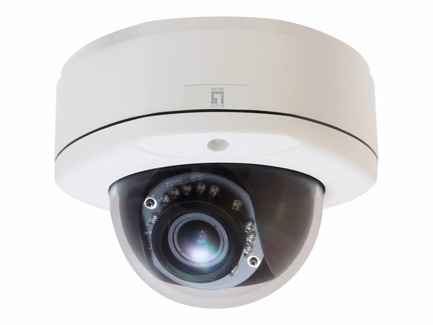 LevelOne FCS-3083 - Telecamera di sorveglianza di rete - A cupola - Per esterni - Antivandalismo / Resistente alle intemperie - A colori (giorno e notte)