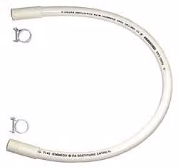 Tubo Gas Metano Con Fascette - cm.150