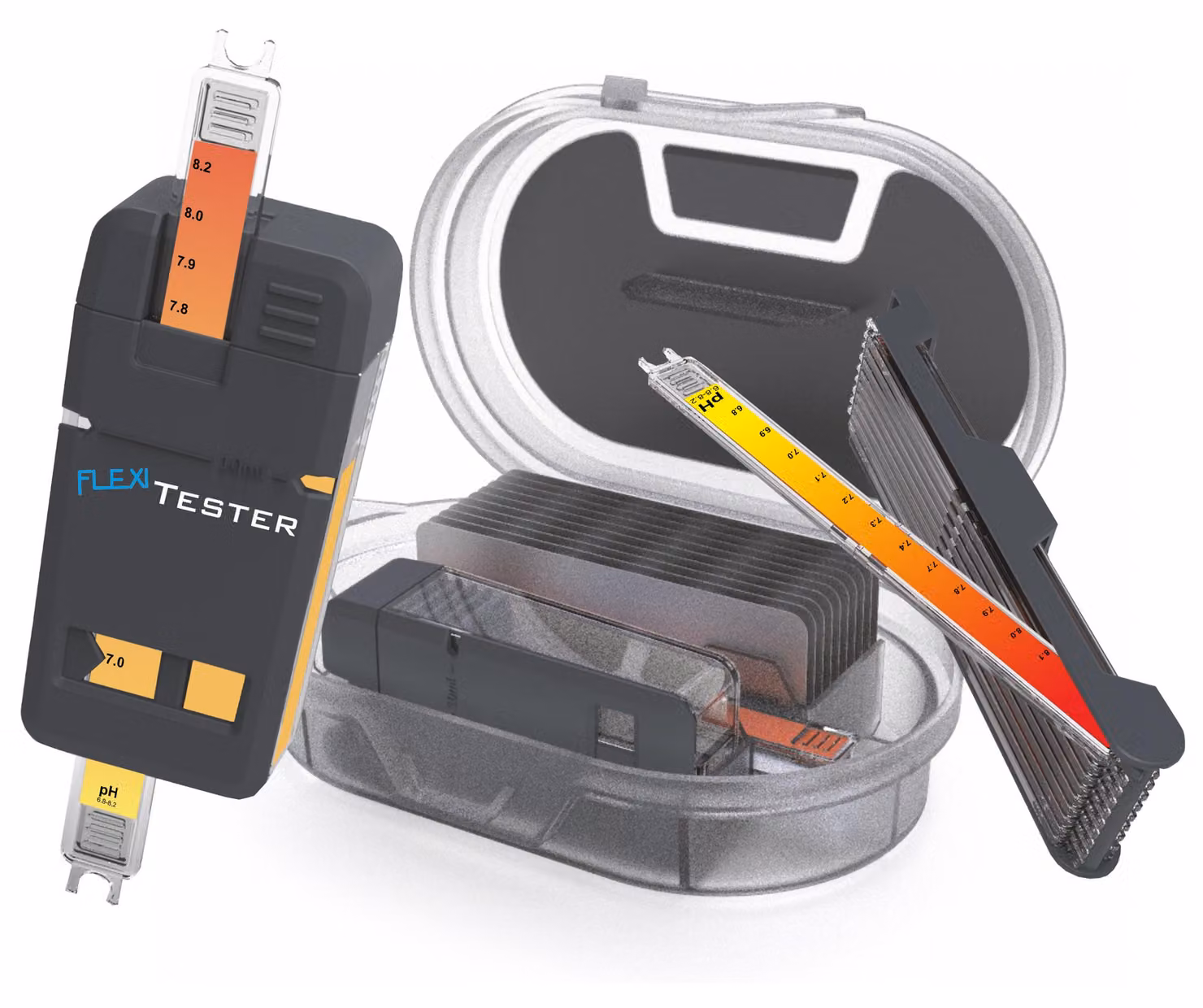 Set base FlexiTester per la misurazione del cloro e del pH