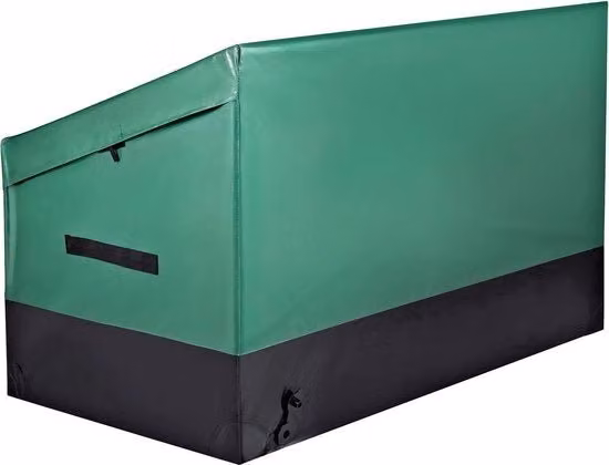 Cassa di stoccaggio - Cassa di stoccaggio Giardino - Cassa di stoccaggio Esterno - Cassa di stoccaggio per divano da giardino - Impermeabile - 155x63x75x52 CM - 600 L