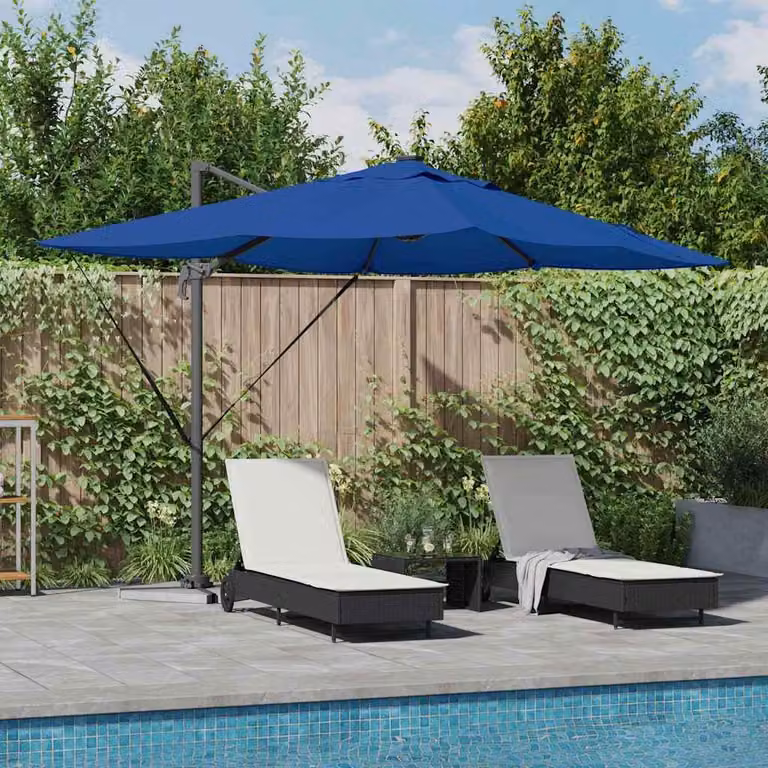 Maison Exclusive - Ombrellone, dimensioni 352 x 251 x 265 cm, realizzato in poliestere e alluminio