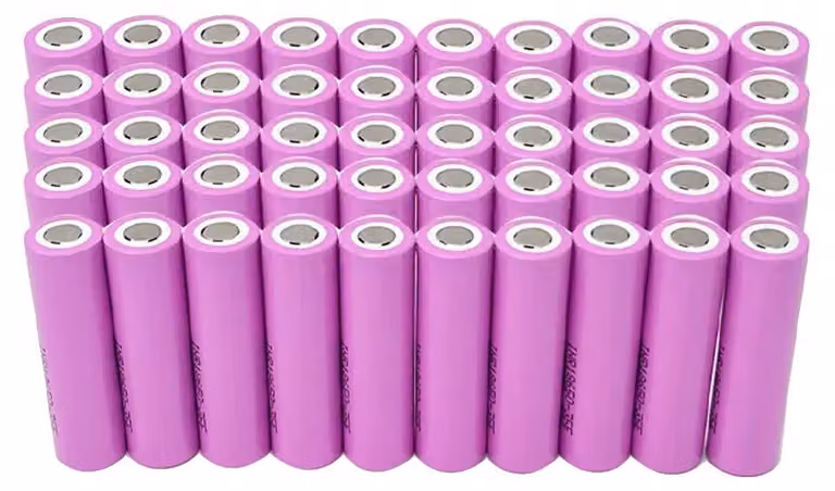 Batteria agli ioni di litio ricaricabile, 3500mAh, capacità di scarica di 25A, confezione da 35-50 pezzi
