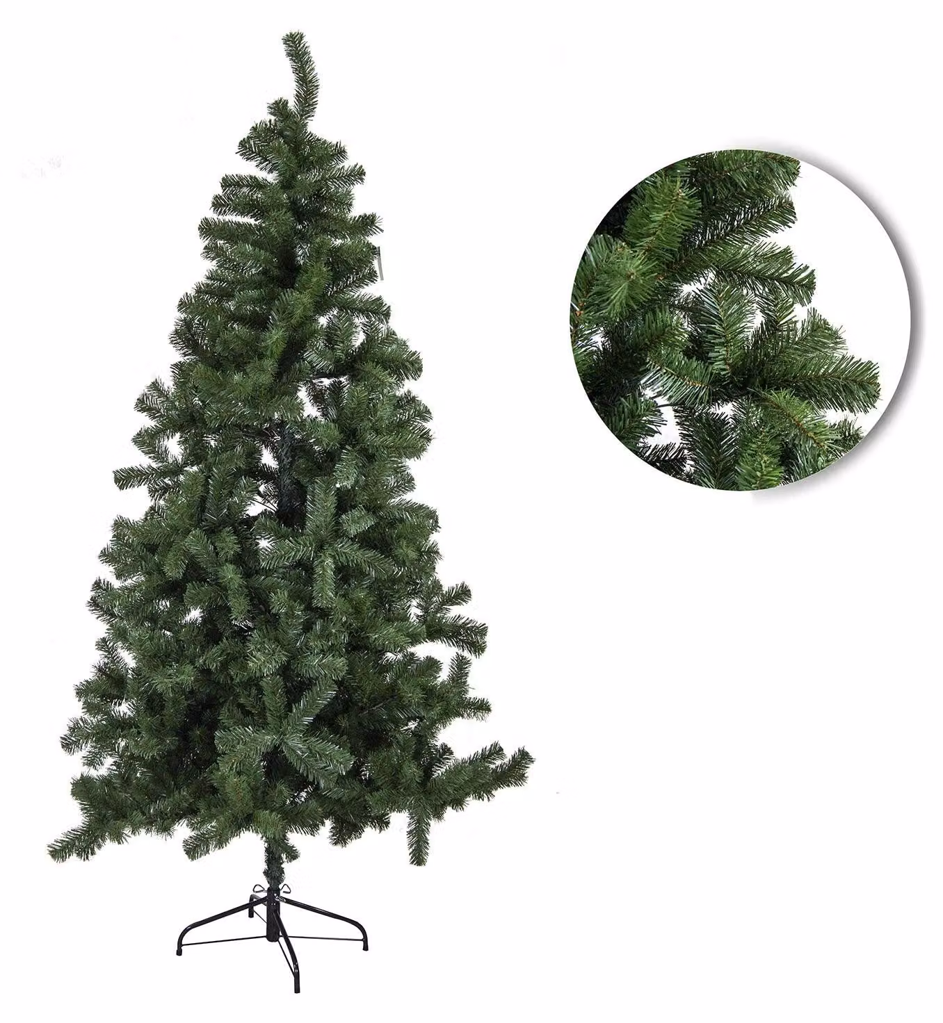 Albero di Natale Artificiale monte Prado verde Varie Misure