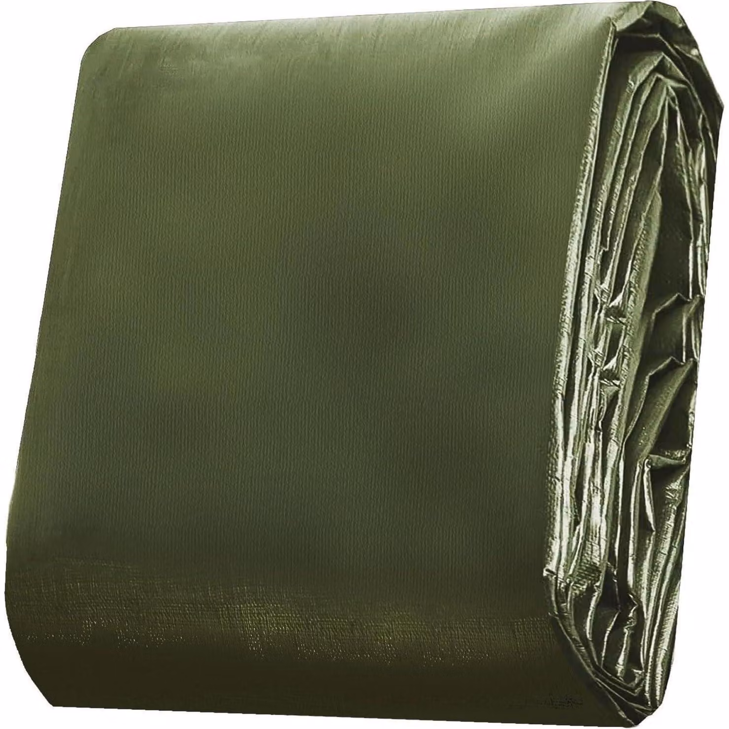 Telo protettivo impermeabile, verde, 3x7 metri, 150 g/m², resistente allo strappo e rivestito