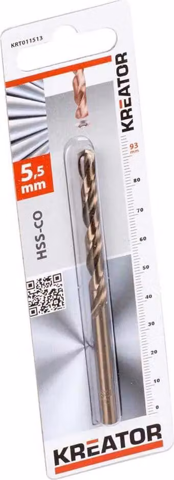 Punta per metallo HSS Cobalto Ø 5,5mm