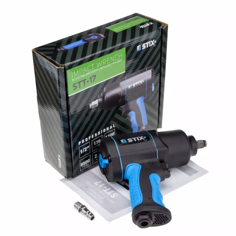 STIX STT-17, avvitatore pneumatico a impulsi, 1/2", 1700 Nm, modello a doppio martello