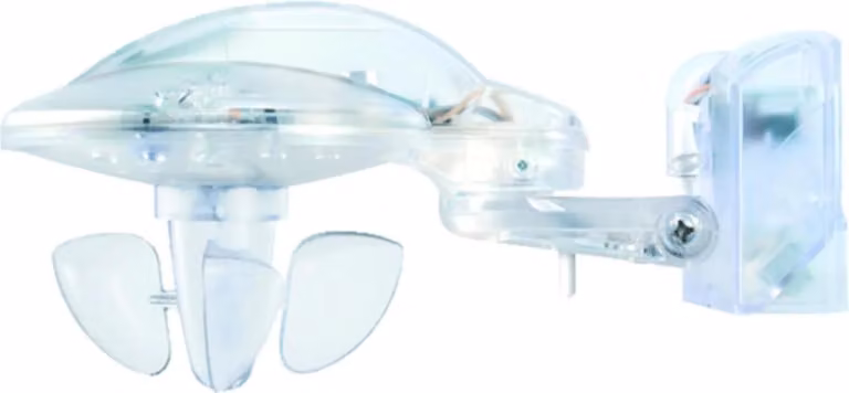 Sensore combinato KNX Theben, stazione meteorologica per il rilevamento di vento, pioggia, luminosità, 1 pz.