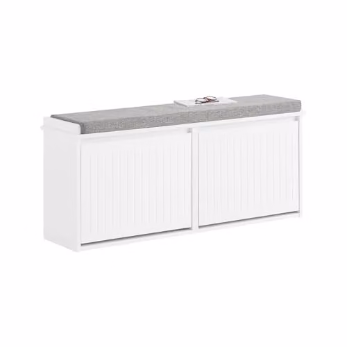 SoBuy Panca Scarpiera con 155kg Carico 100x26x46cm per Ingresso