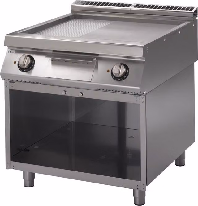 Piastra per griglia elettrica Gastro M 700 Plus Gm70/80Ftres-Cr 2/3 liscia 1/3 scanalata