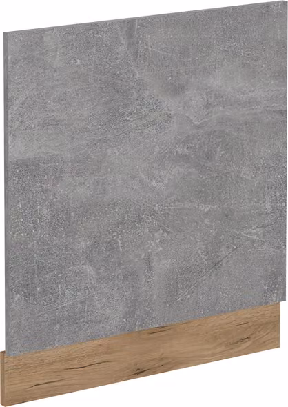 Pannello frontale Vicco R-Line Calcestruzzo 60 cm senza piano di lavoro, Model 53190