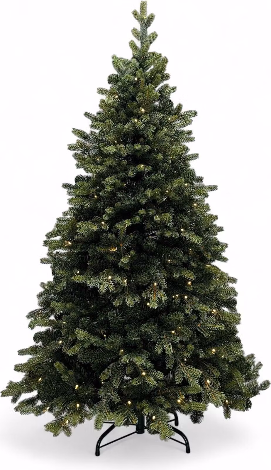 Albero di Natale artificiale con luci 240 cm
