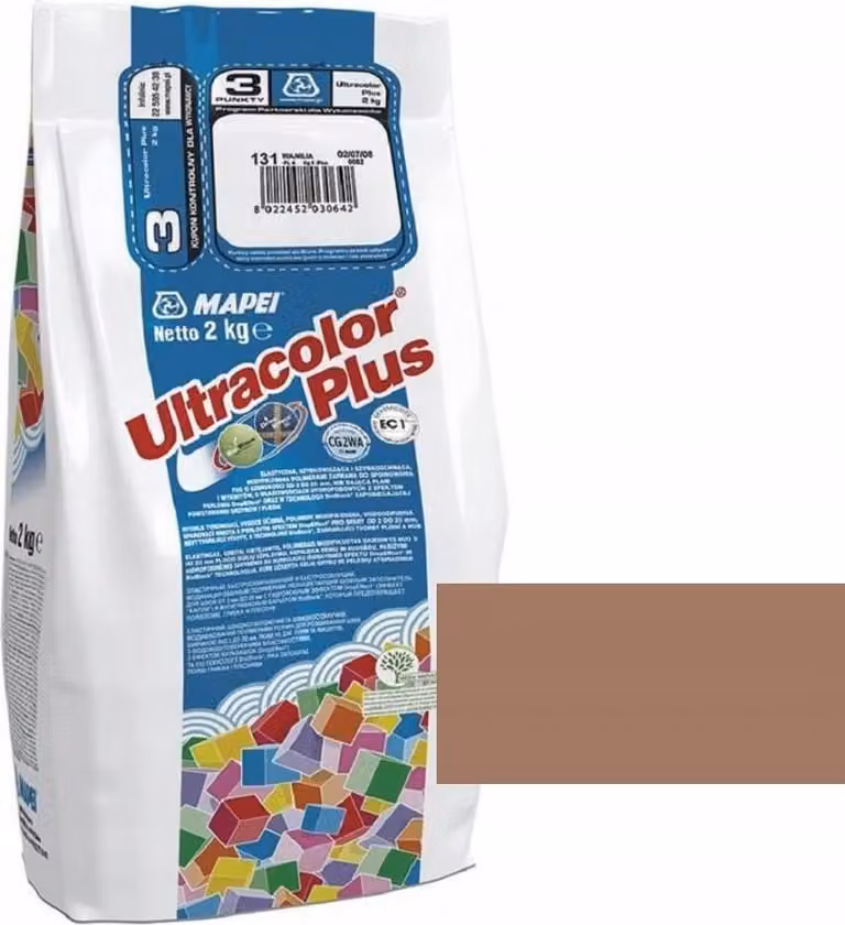 Mapei Ultracolor Plus 142 stucco marrone, 2 kg