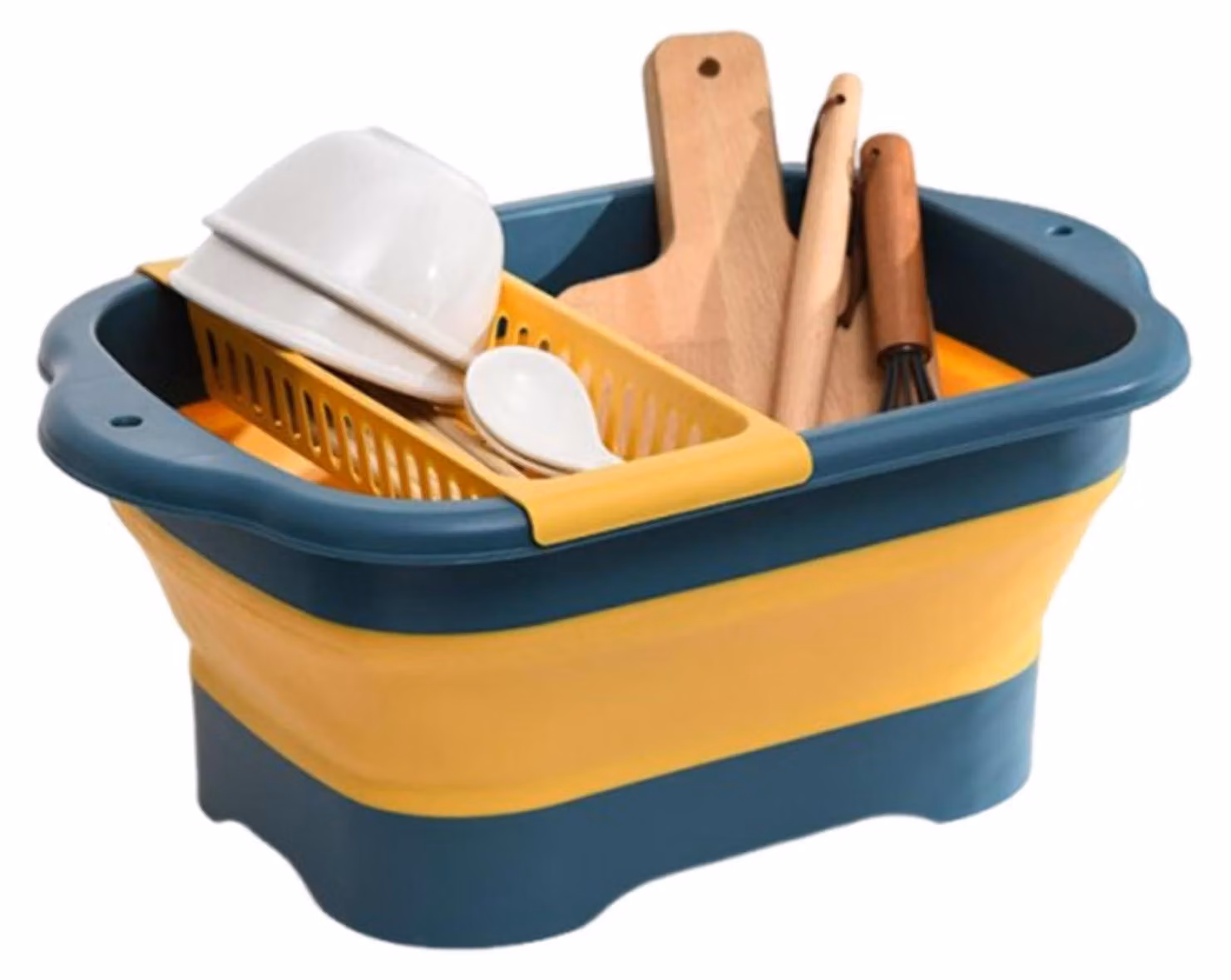 Lavabo portatile multifunzione con tappo di scarico